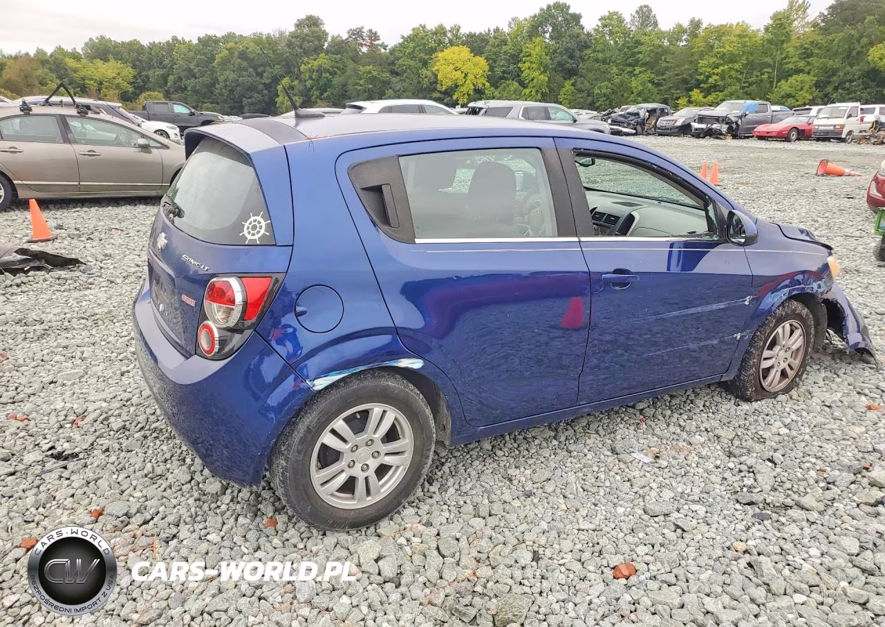 2013 Chevrolet Sonic Lt VIN:1G1JC6SB7D4140597 - 3