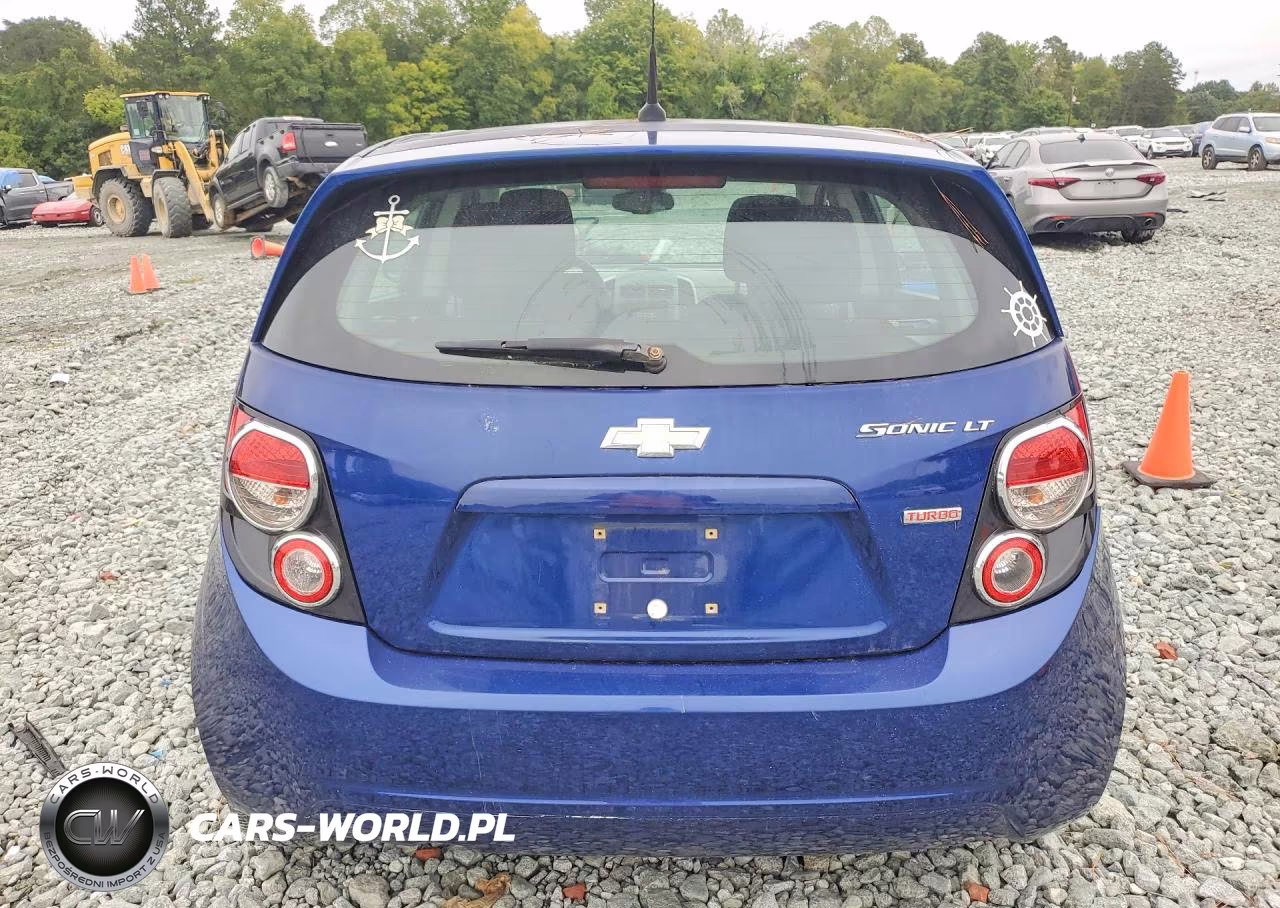 2013 Chevrolet Sonic Lt VIN:1G1JC6SB7D4140597 - 6
