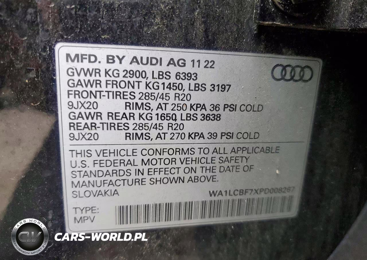 2023 Audi Q7 Premium Plus VIN:WA1LCBF7XPD008267 - 13
