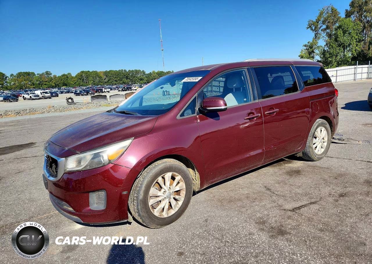 2015 Kia Sedona Lx VIN:KNDMB5C12F6071008 - 1