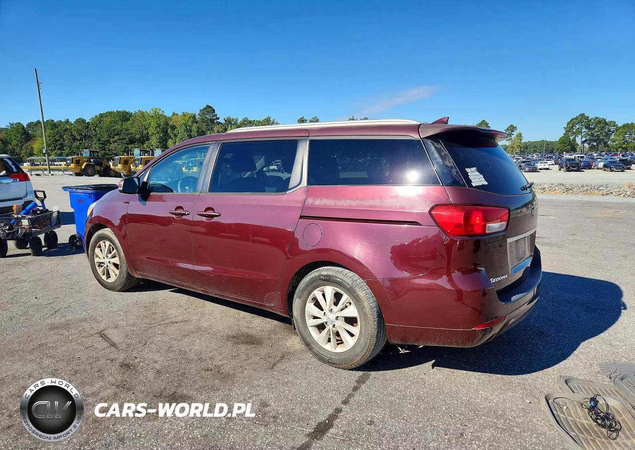 2015 Kia Sedona Lx VIN:KNDMB5C12F6071008 - 2