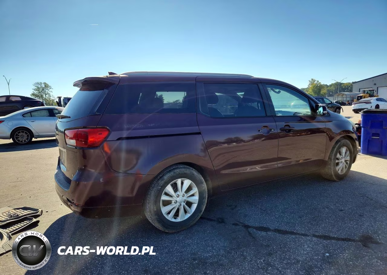2015 Kia Sedona Lx VIN:KNDMB5C12F6071008 - 3