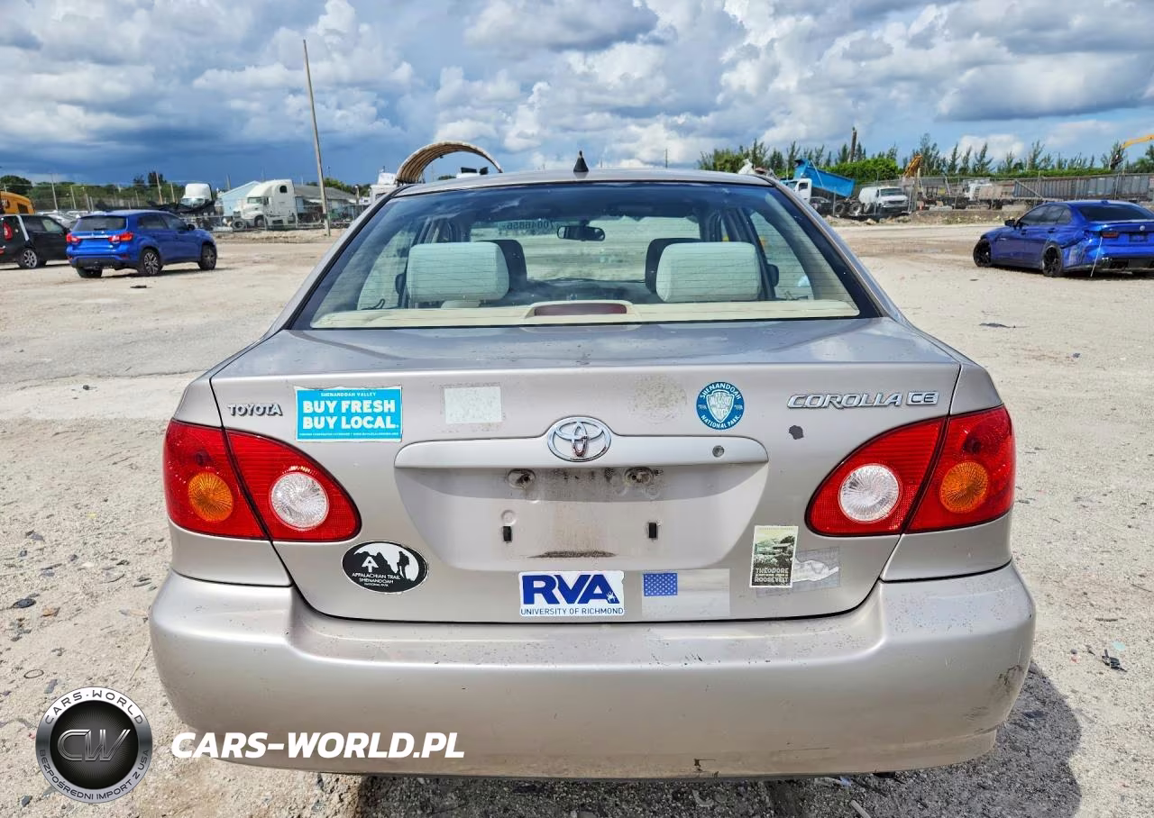 2003 Toyota Corolla Ce VIN:1NXBR32E43Z013951 - 6