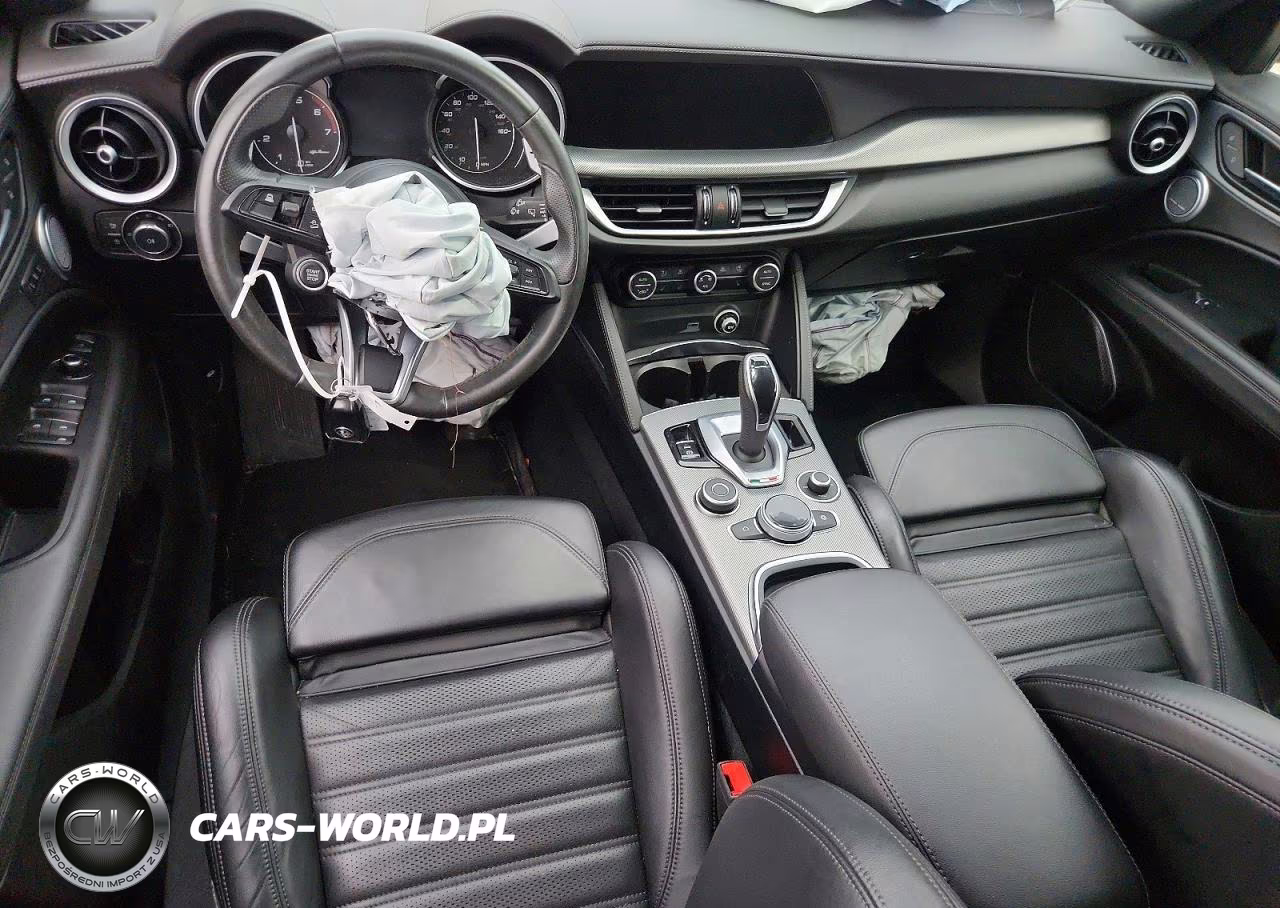 2022 Alfa Romeo Stelvio Ti VIN:ZASPAKBN4N7D47773 - 8