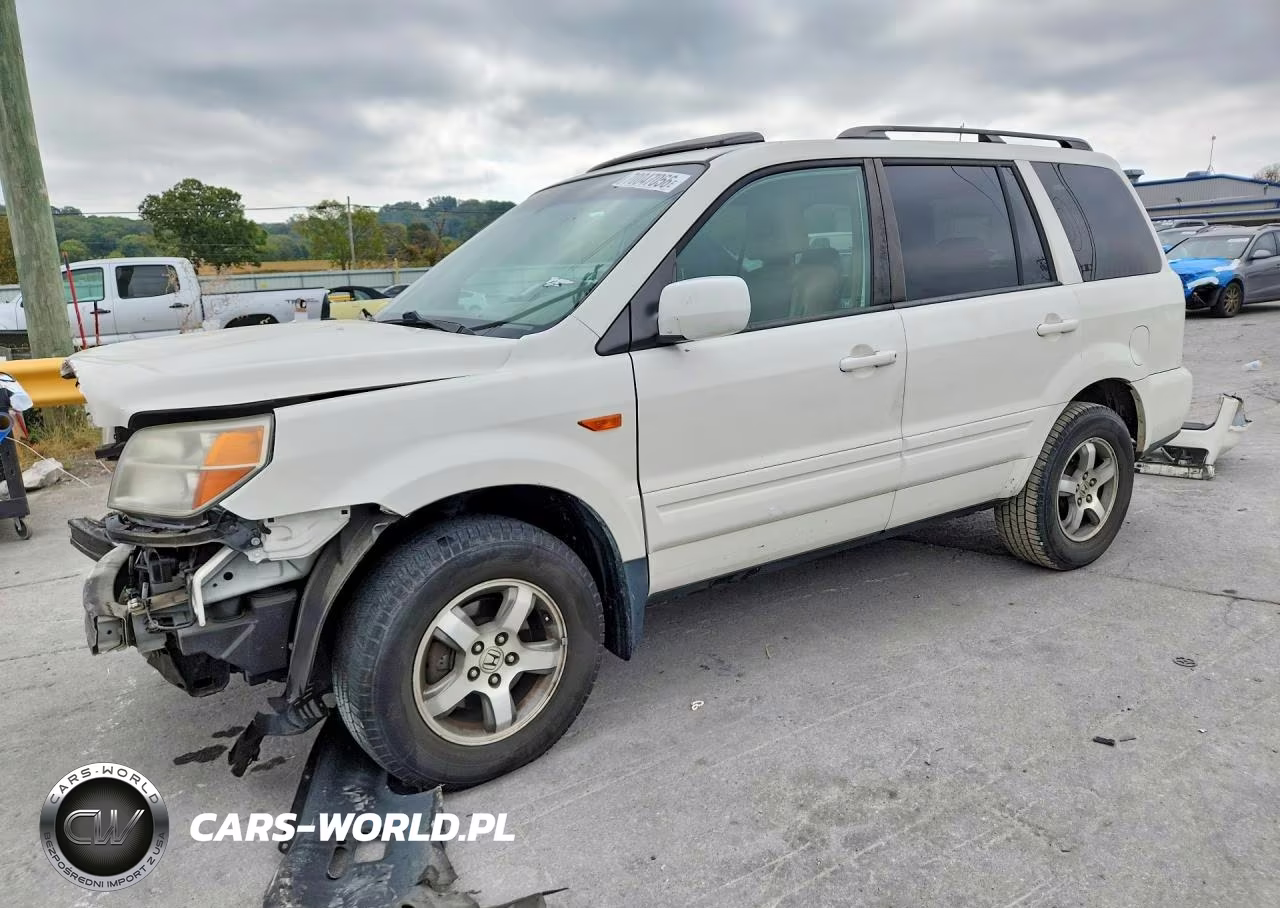 2007 Honda Pilot Exl VIN:5FNYF28547B009308 - 1
