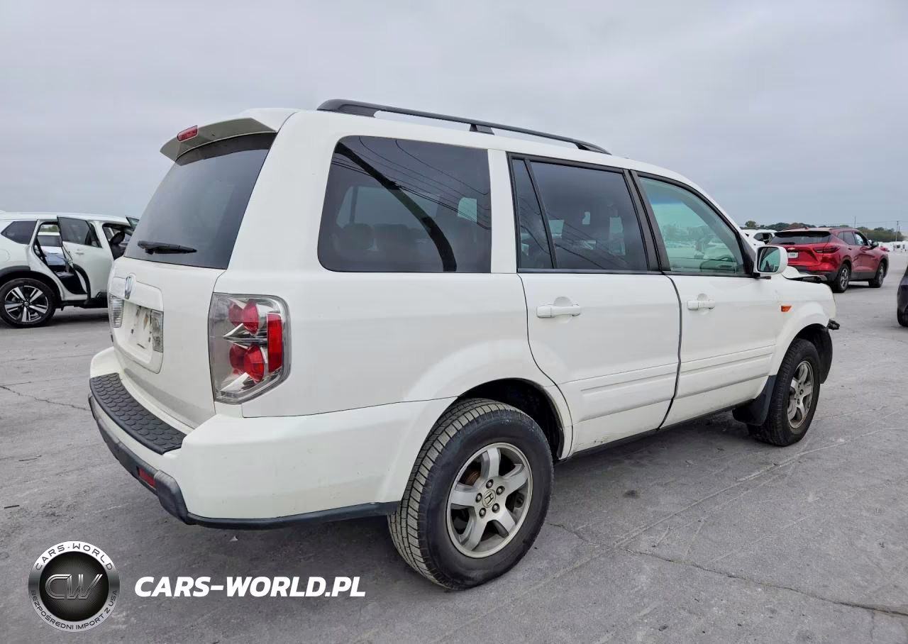 2007 Honda Pilot Exl VIN:5FNYF28547B009308 - 3