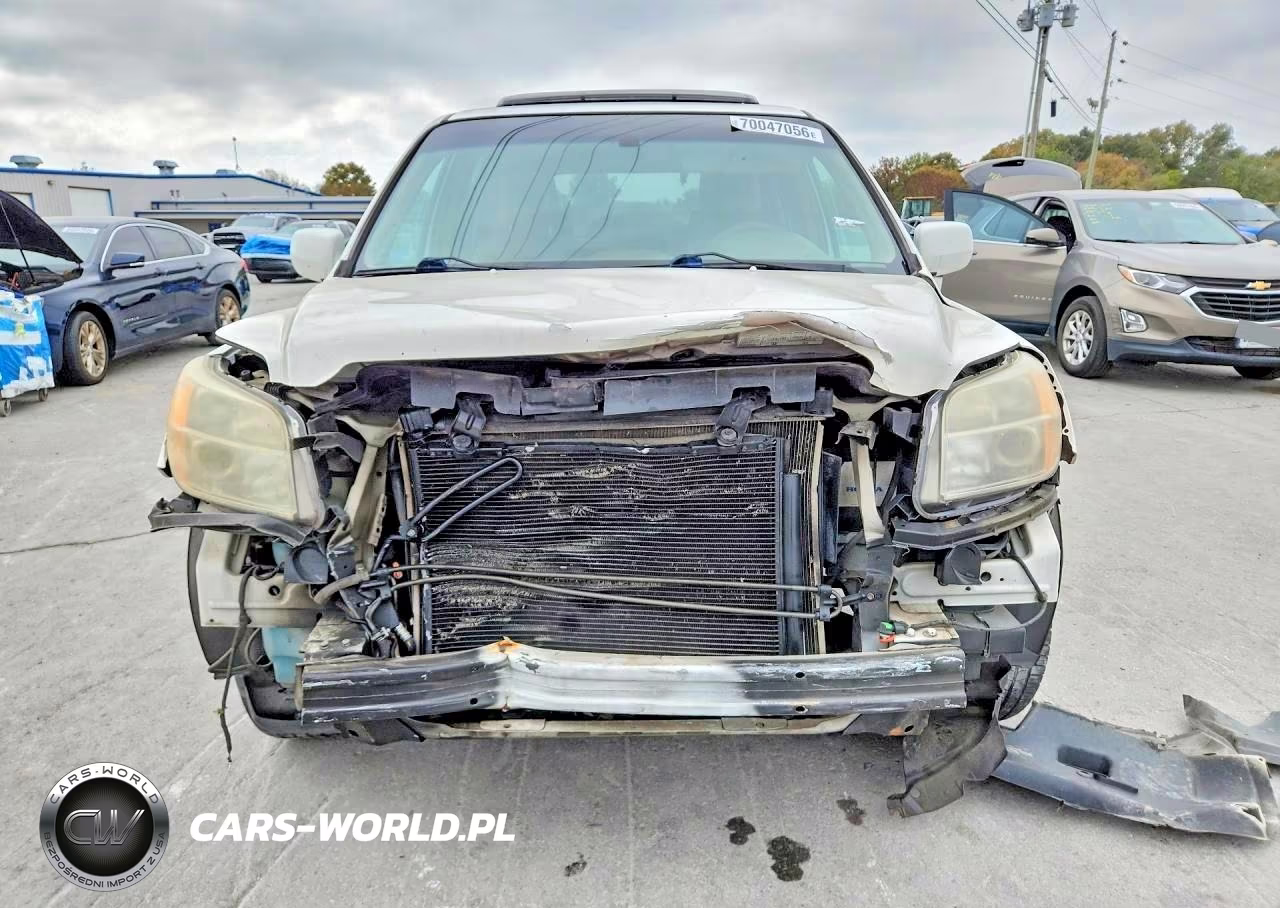 2007 Honda Pilot Exl VIN:5FNYF28547B009308 - 5
