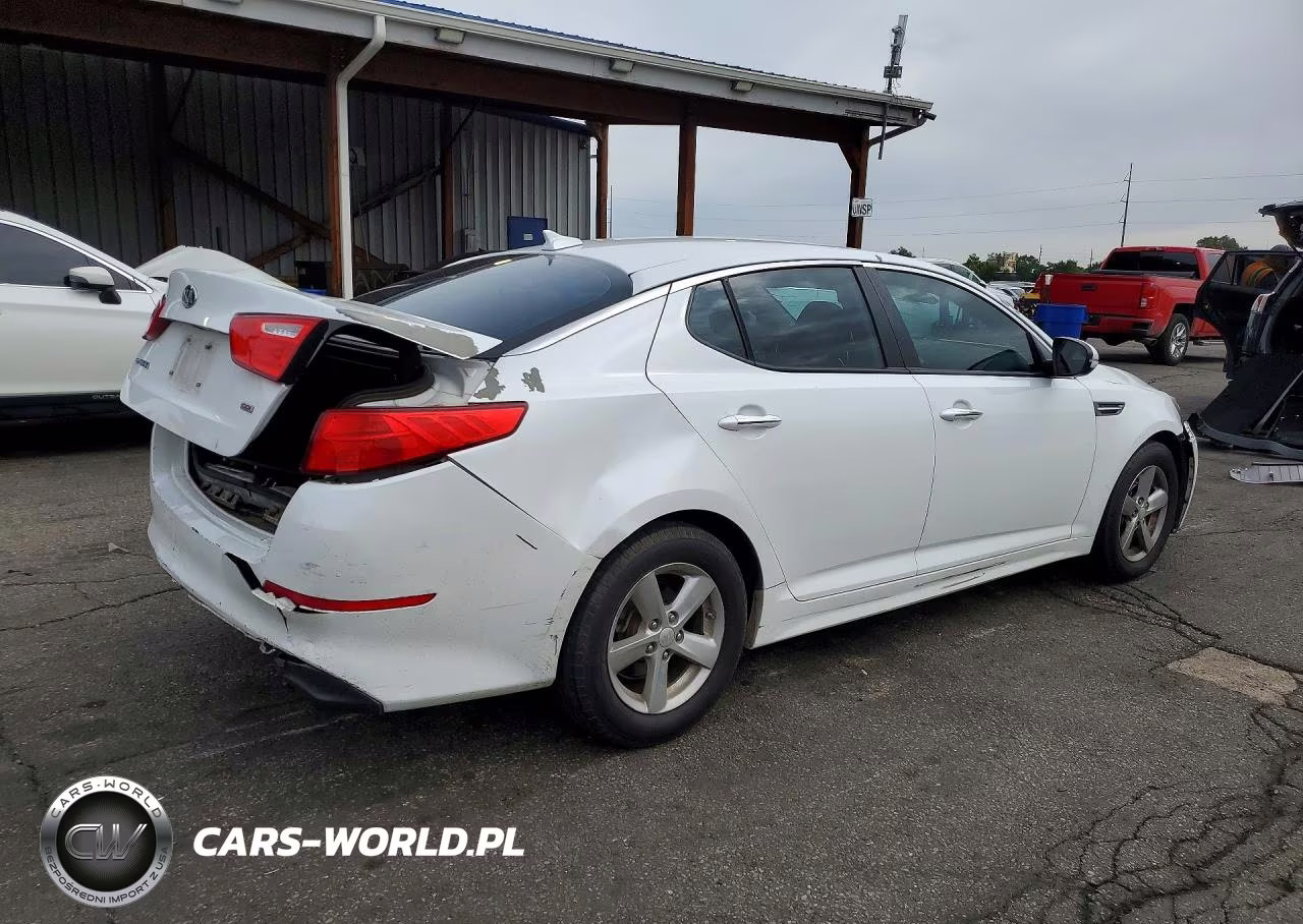 2015 Kia Optima Lx VIN:5XXGM4A79FG413175 - 3