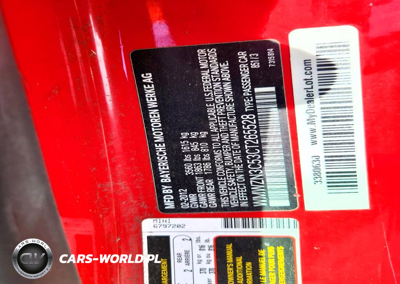 2012 Mini Cooper VIN:WMWZN3C53CT265528 - 13