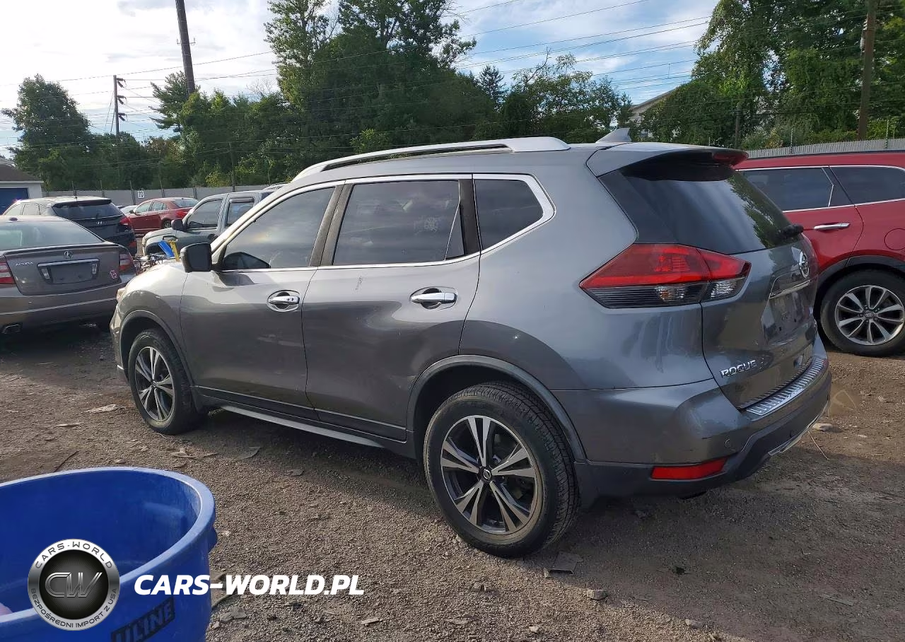 2019 Nissan Rogue Sv VIN:JN8AT2MV8KW370114 - 2