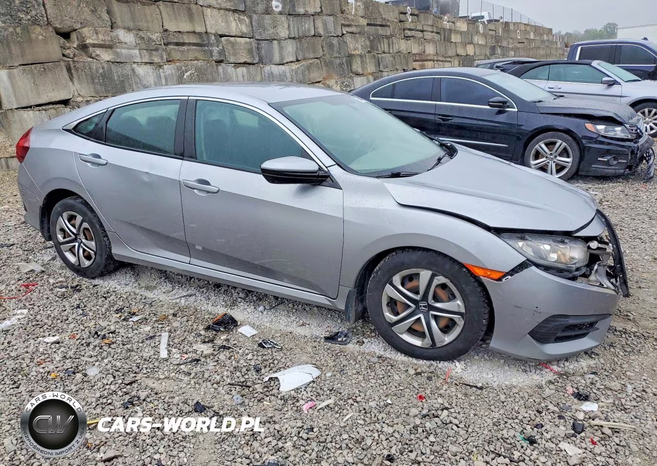 2018 Honda Civic Lx VIN:19XFC2F54JE003783 - 4