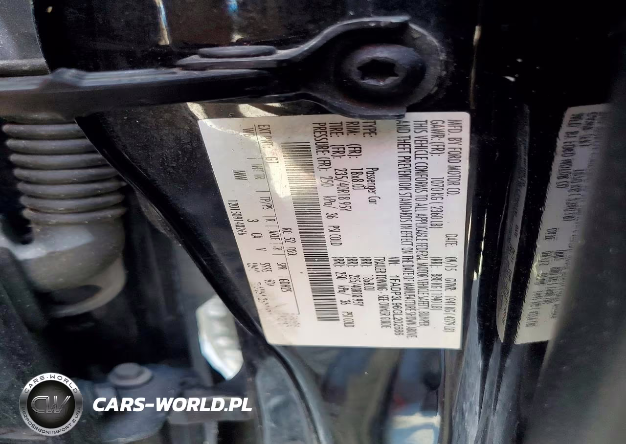 2016 Ford Focus St VIN:1FADP3L96GL202686 - 12