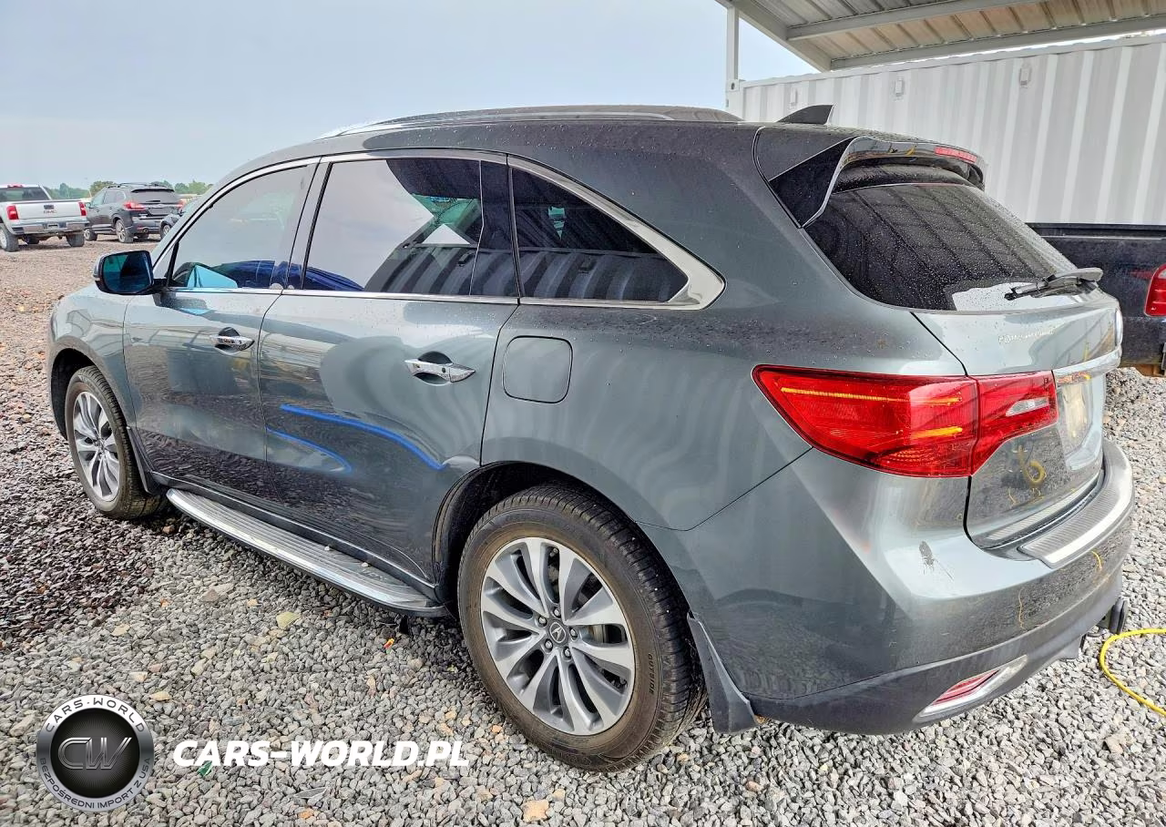 2016 Acura Mdx Technology VIN:5FRYD3H48GB003710 - 2