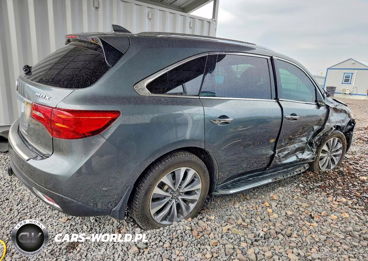 2016 Acura Mdx Technology VIN:5FRYD3H48GB003710 - 3