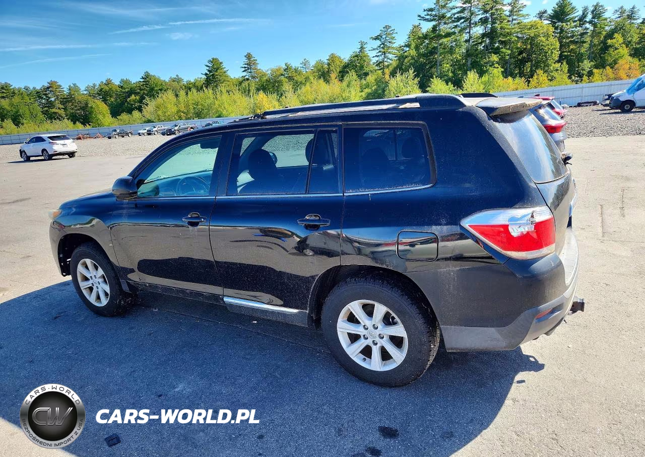 2013 Toyota Highlander Se VIN:5TDBK3EHXDS207064 - 2