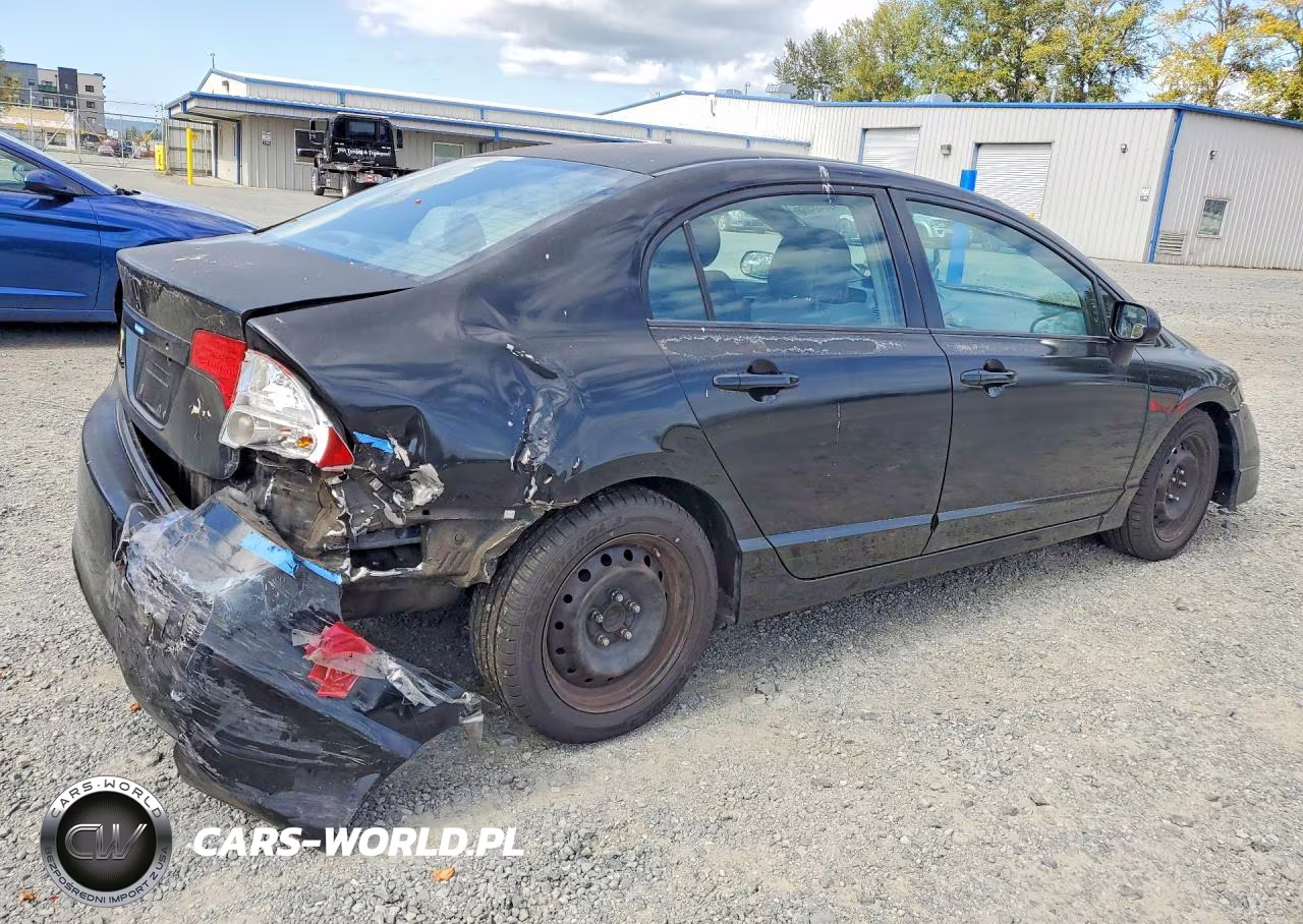 2011 Honda Civic Lx VIN:2HGFA1F54BH538751 - 3