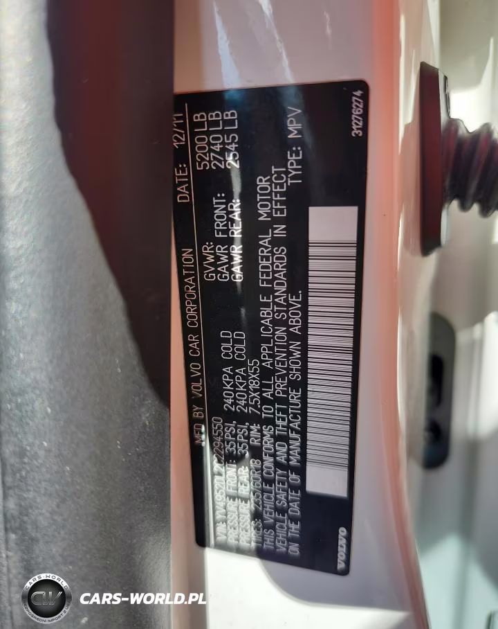 2012 Volvo Xc60 3.2 VIN:YV4952DL2C2294550 - 13