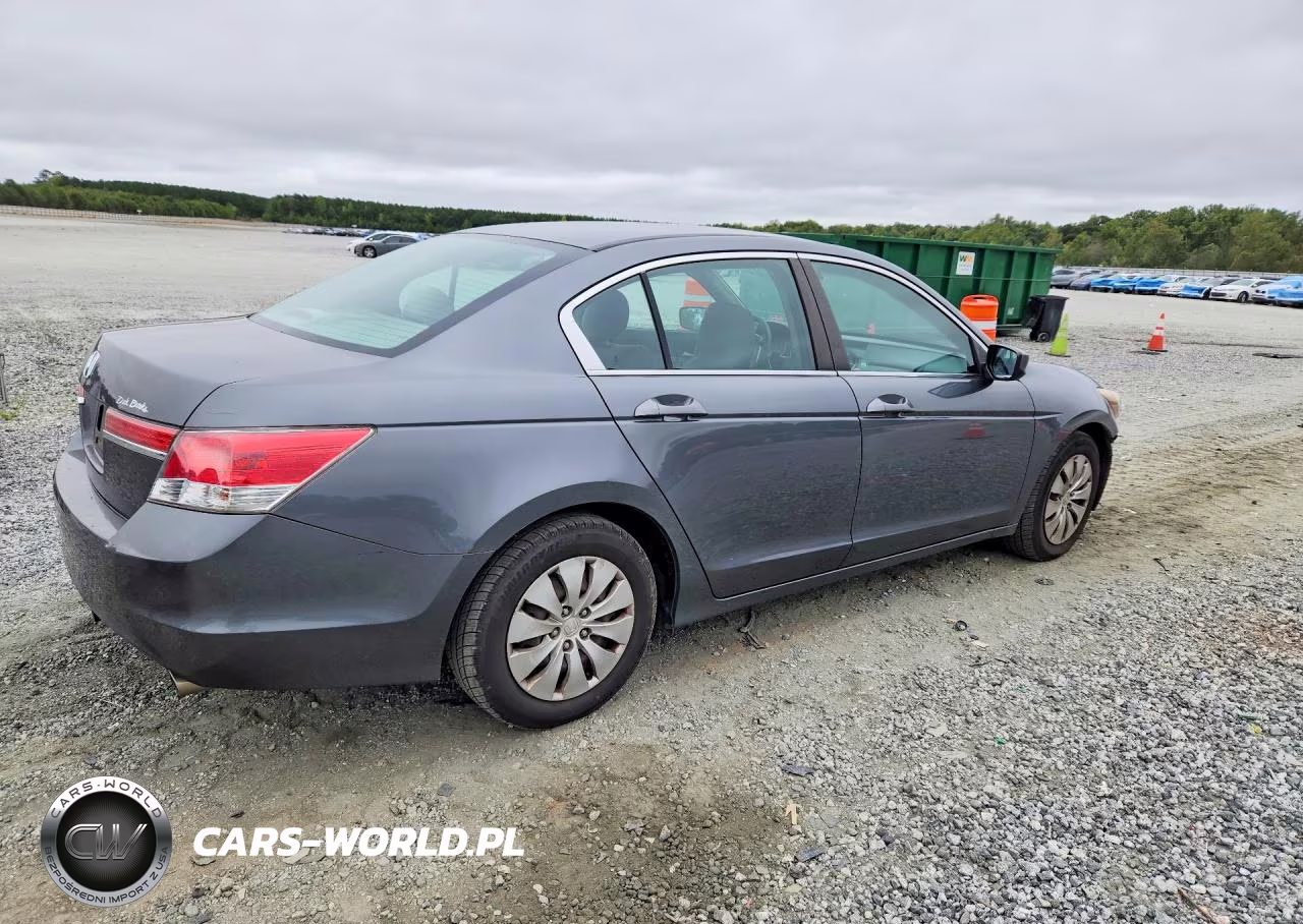 2012 Honda Accord Lx VIN:1HGCP2F30CA191179 - 3