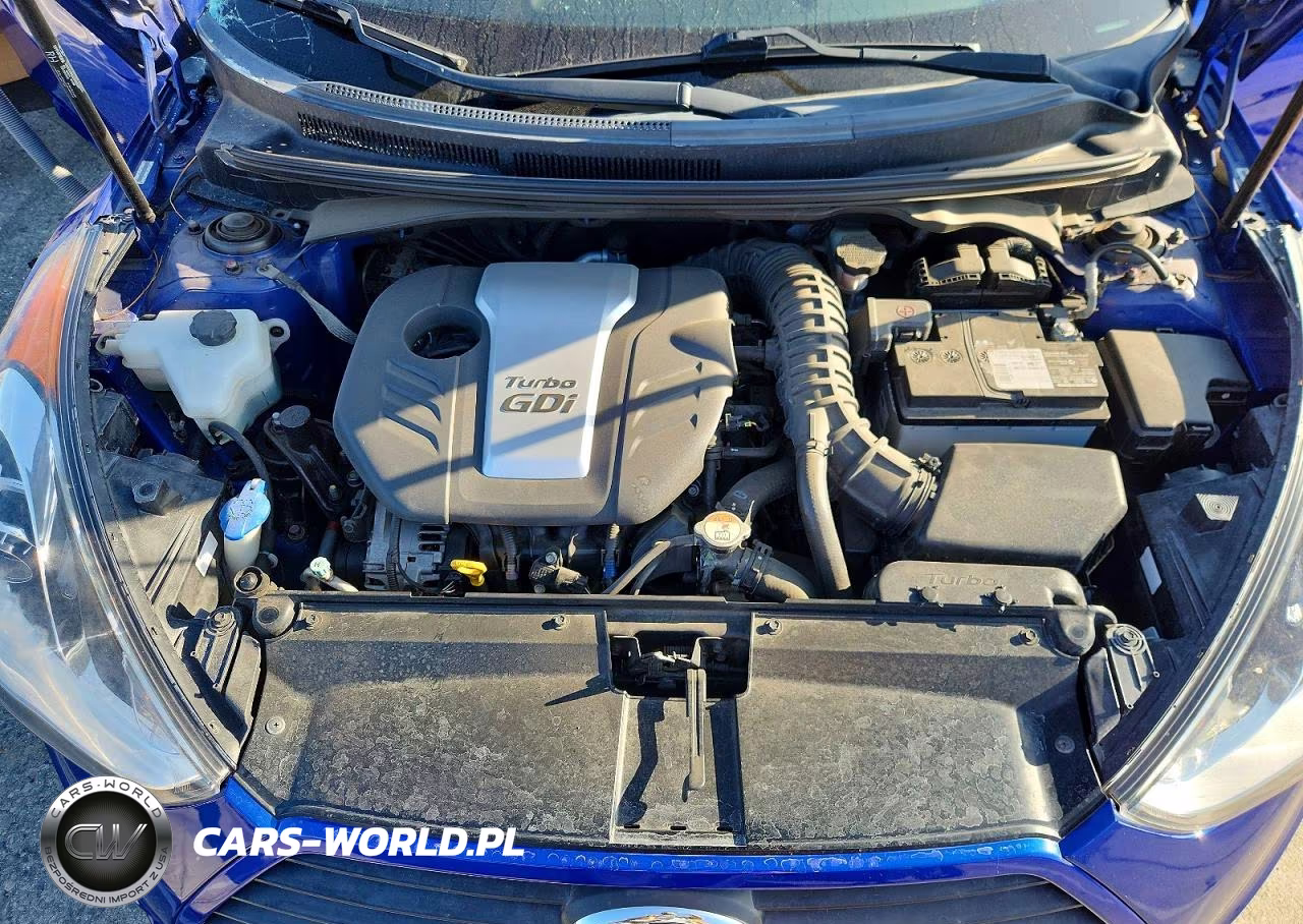 2015 Hyundai Veloster Turbo VIN:KMHTC6AE2FU216964 - 11