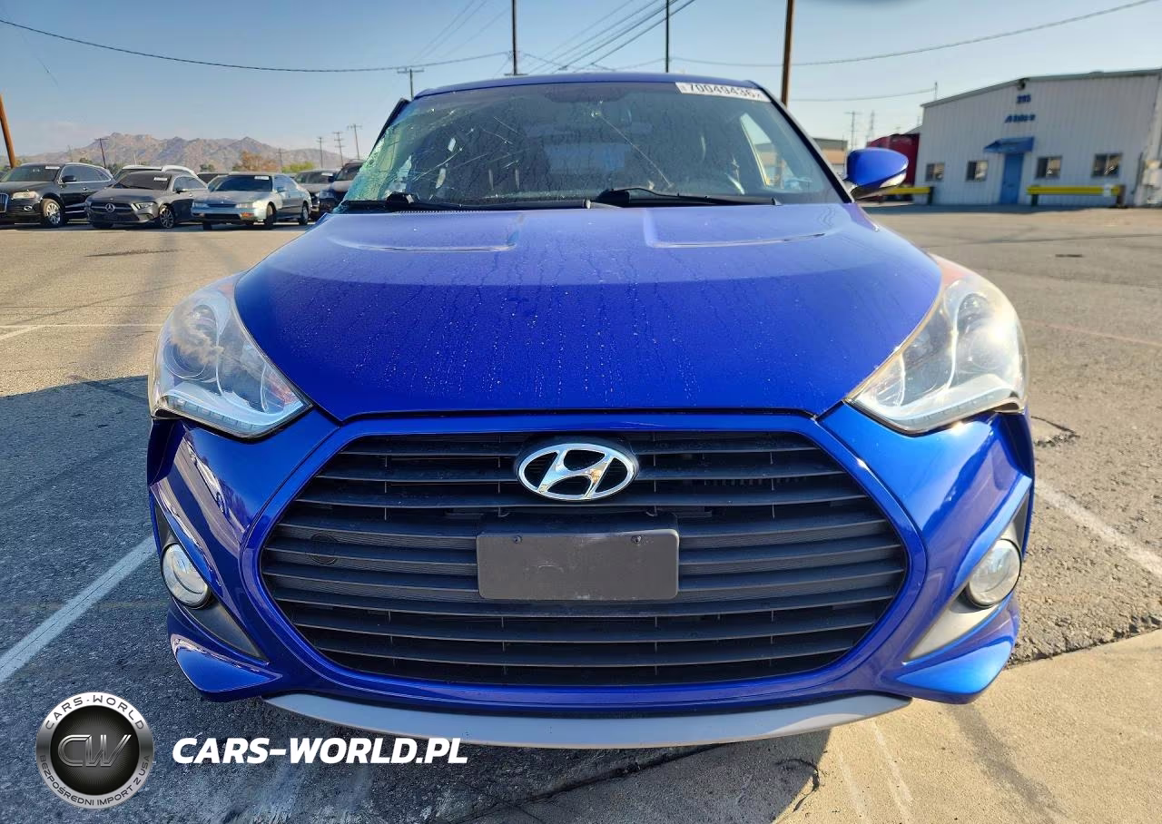 2015 Hyundai Veloster Turbo VIN:KMHTC6AE2FU216964 - 5