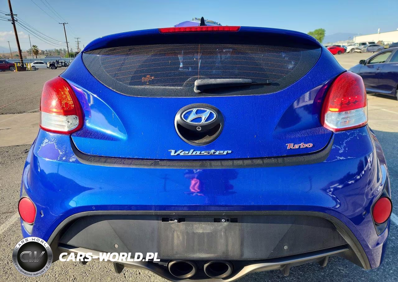 2015 Hyundai Veloster Turbo VIN:KMHTC6AE2FU216964 - 6