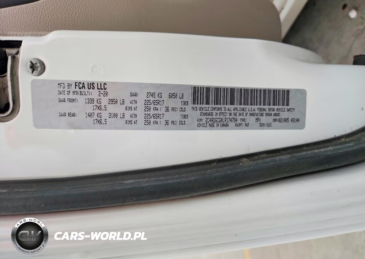2020 Dodge Grand Caravan Sxt VIN:2C4RDGCGXLR174794 - 13