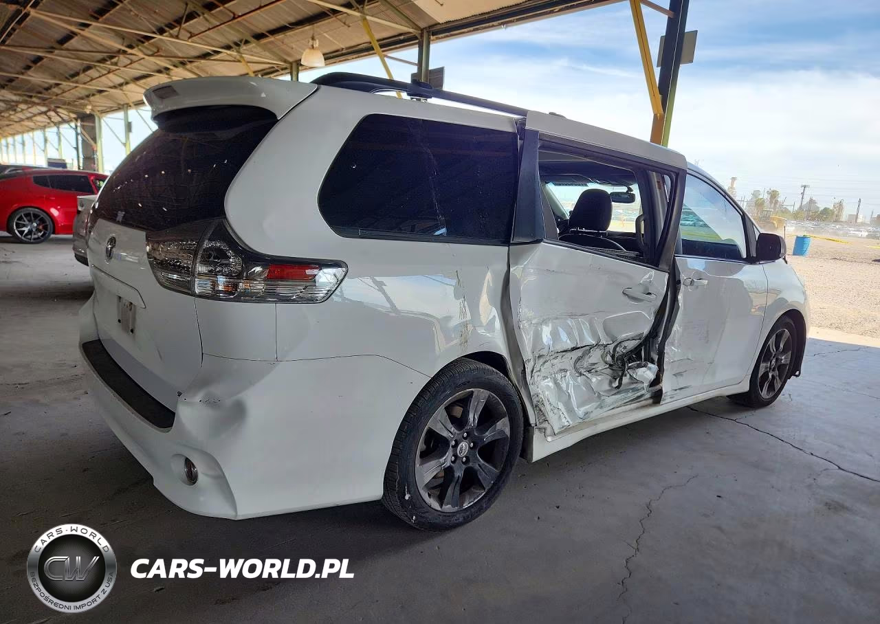 2012 Toyota Sienna Sport VIN:5TDXK3DC3CS212455 - 3