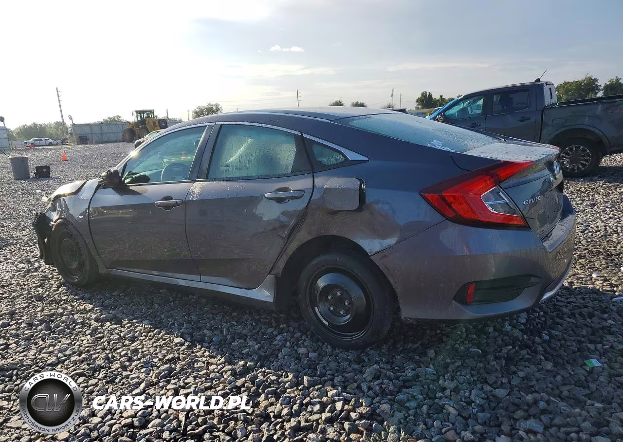 2019 Honda Civic Lx VIN:2HGFC2F65KH547032 - 2