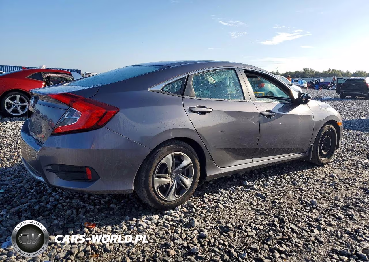 2019 Honda Civic Lx VIN:2HGFC2F65KH547032 - 3