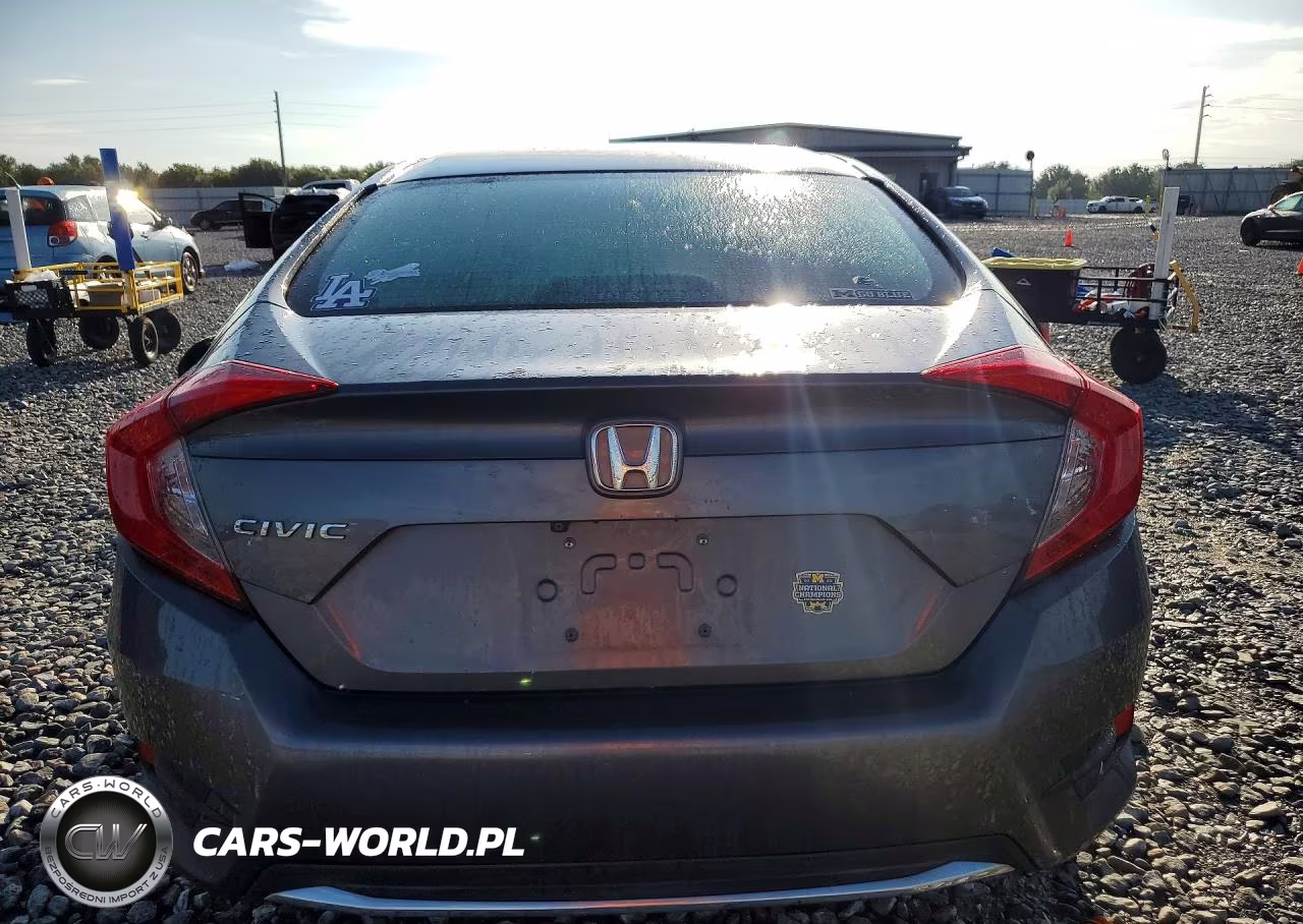 2019 Honda Civic Lx VIN:2HGFC2F65KH547032 - 6