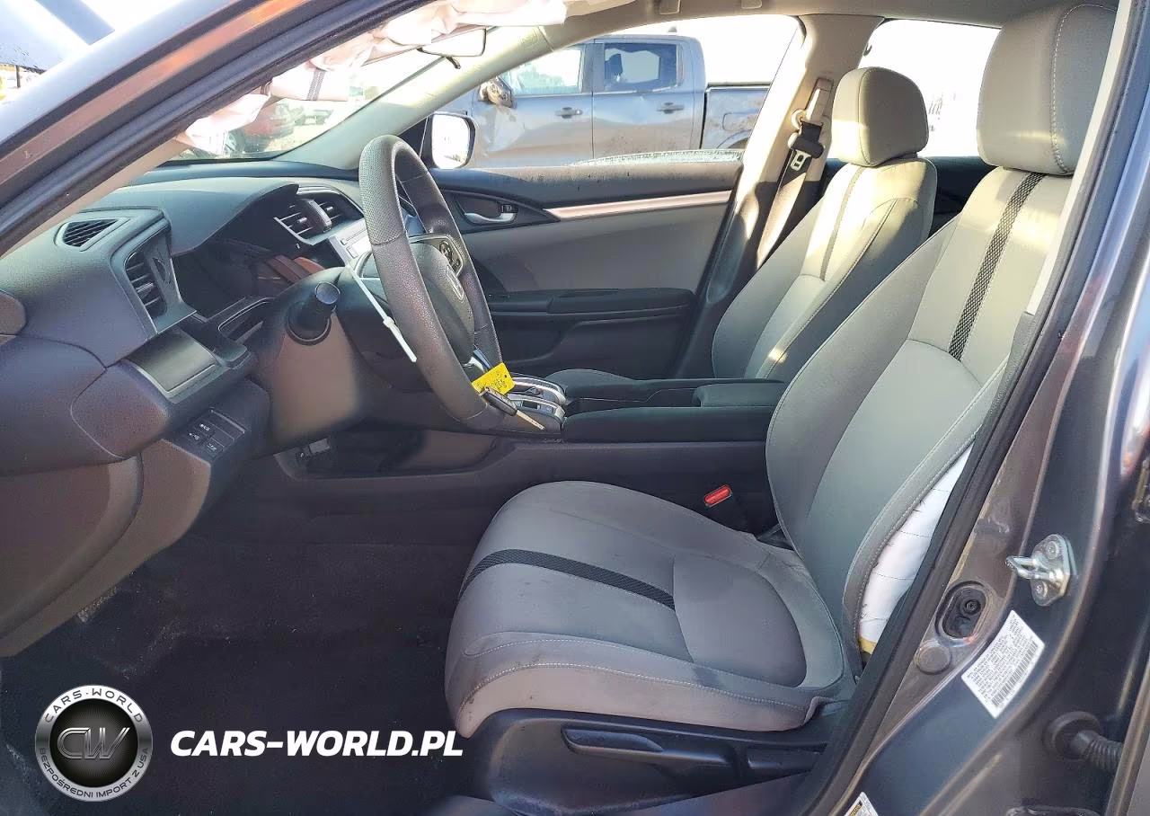 2019 Honda Civic Lx VIN:2HGFC2F65KH547032 - 7