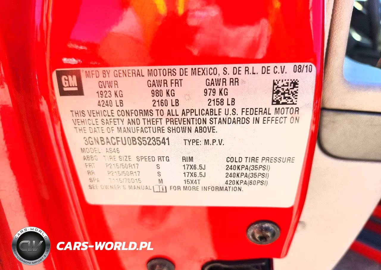2011 Chevrolet Hhr Lt VIN:3GNBACFU0BS523541 - 13