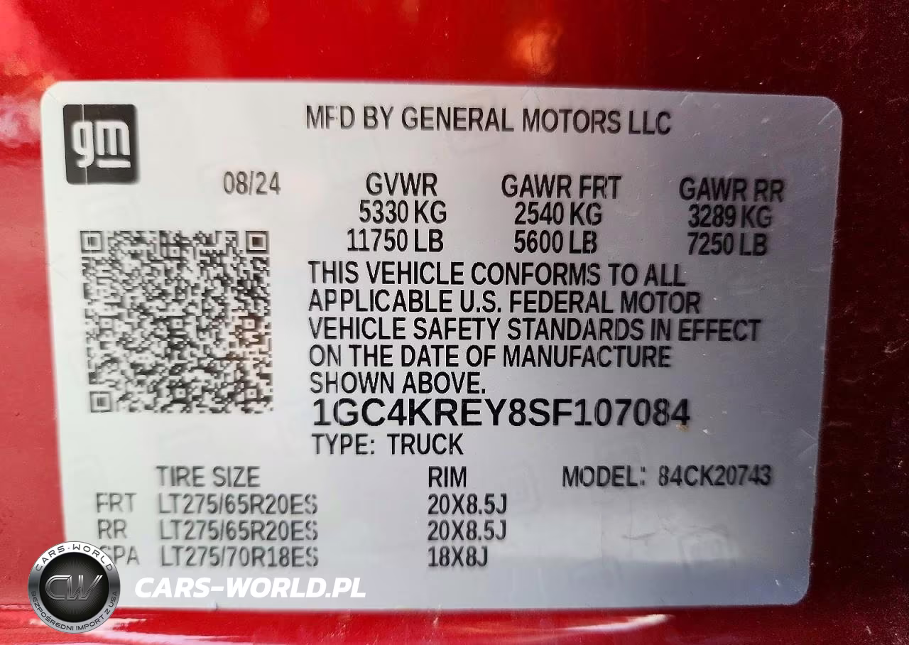 2025 Chevrolet Silverado K2500 High Country VIN:1GC4KREY8SF107084 - 12