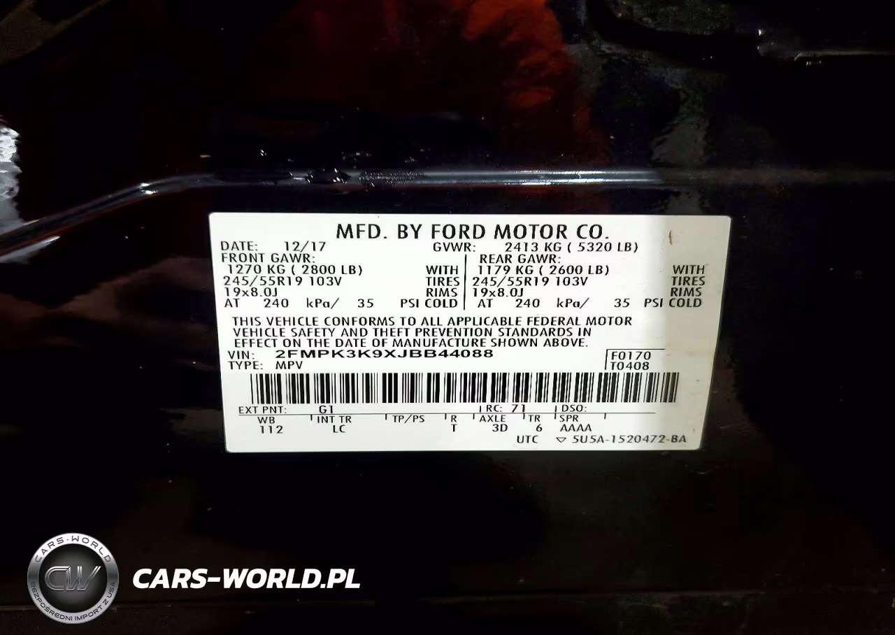 2018 Ford Edge Titanium VIN:2FMPK3K9XJBB44088 - 13