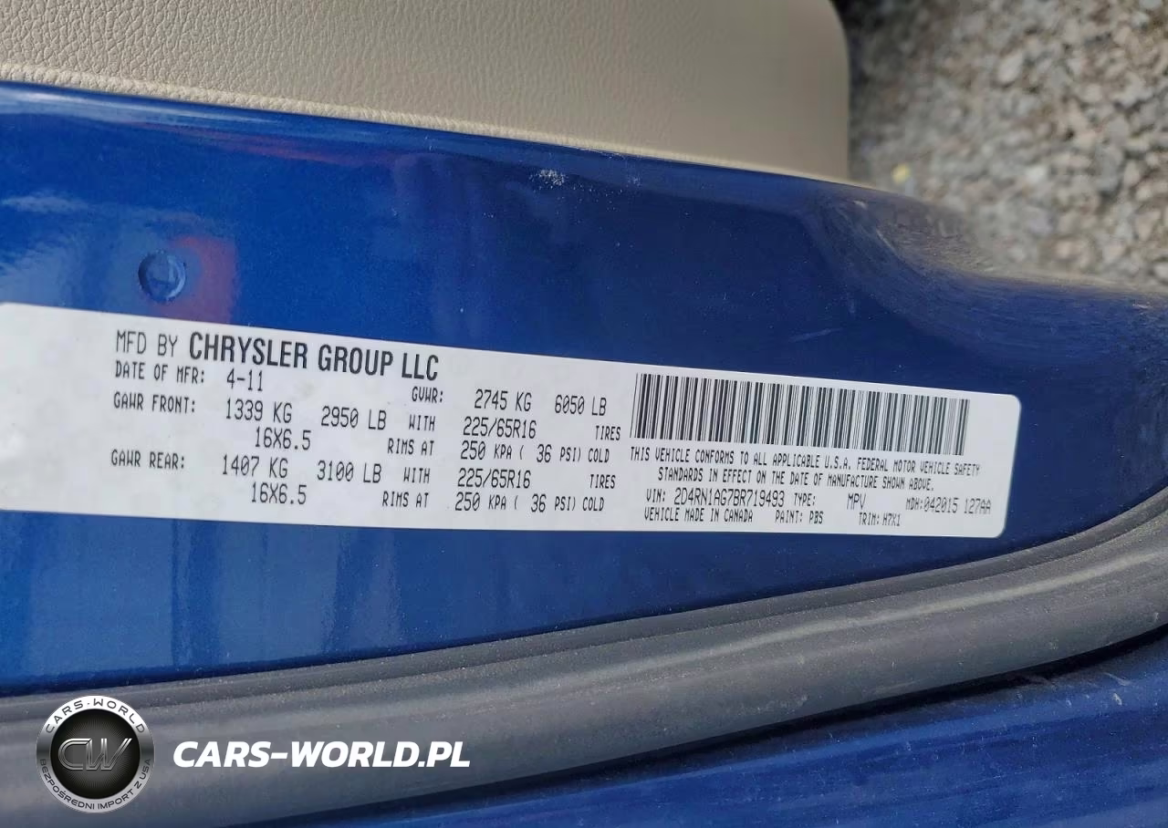 2011 Dodge Grand Caravan C-V VIN:2D4RN1AG7BR719493 - 13