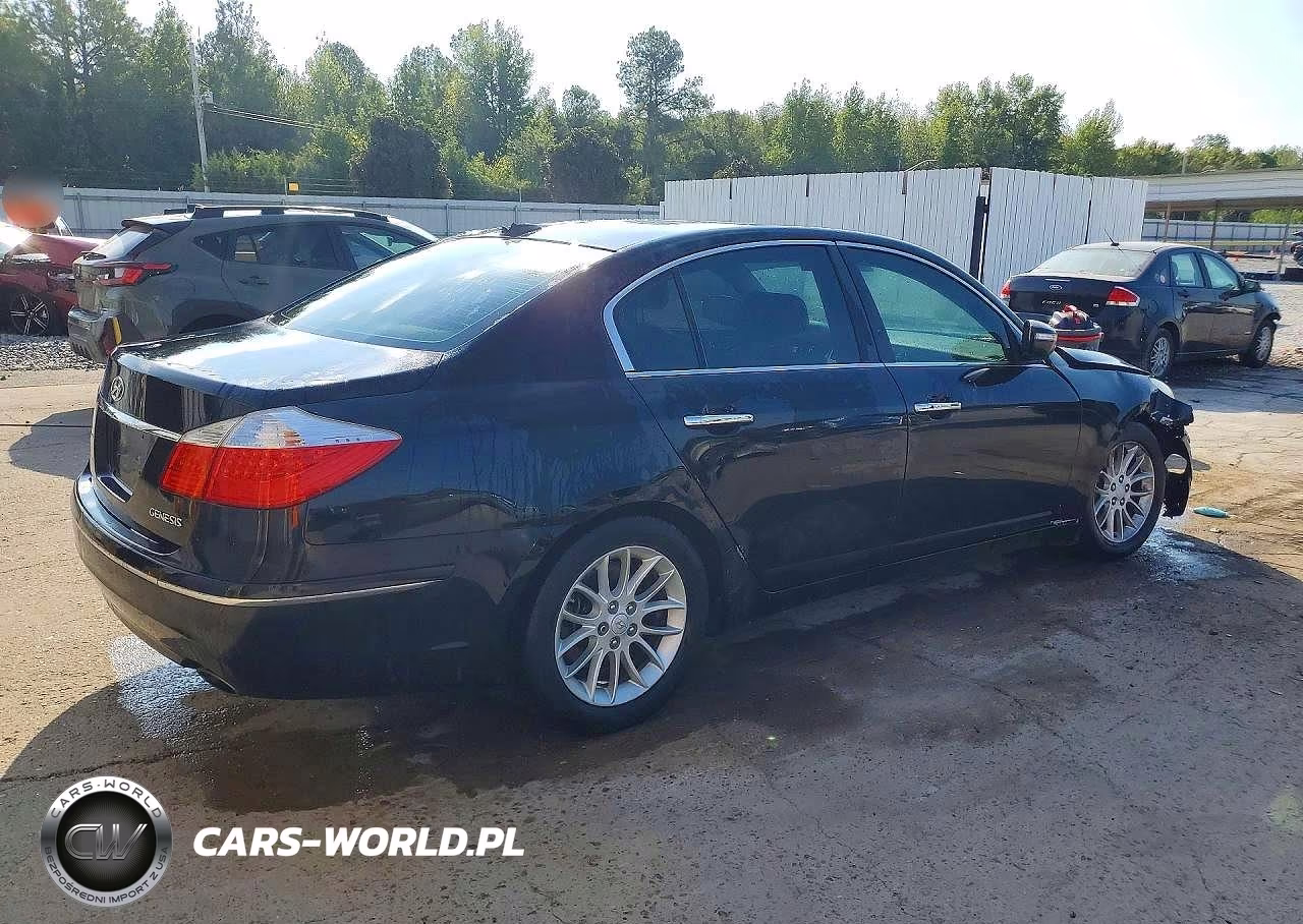 2010 Hyundai Genesis 3.8L VIN:KMHGC4DE2AU074853 - 3