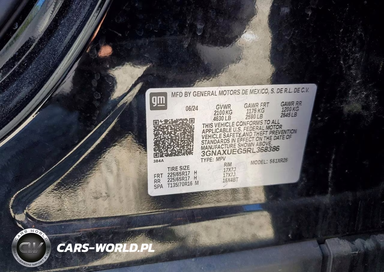 2024 Chevrolet Equinox Lt VIN:3GNAXUEG5RL368386 - 13