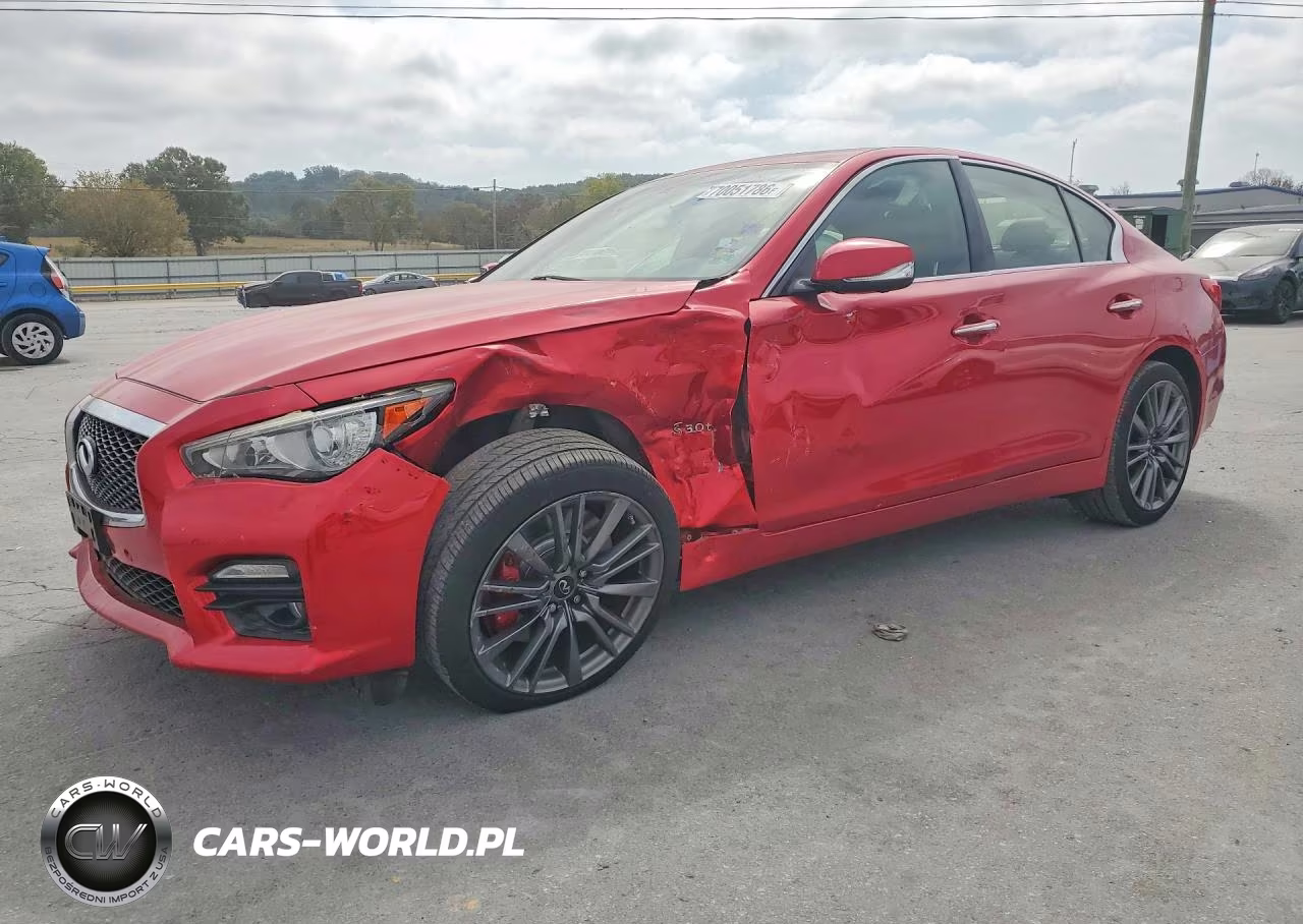 2017 Infiniti Q50 Red Sport 400