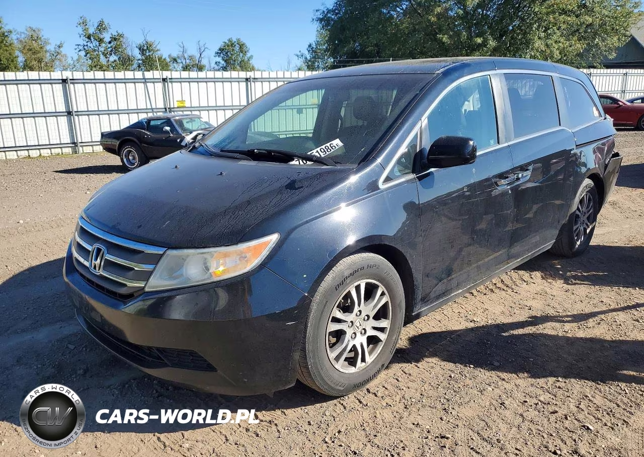 2011 Honda Odyssey Exl VIN:5FNRL5H64BB100336 - 1