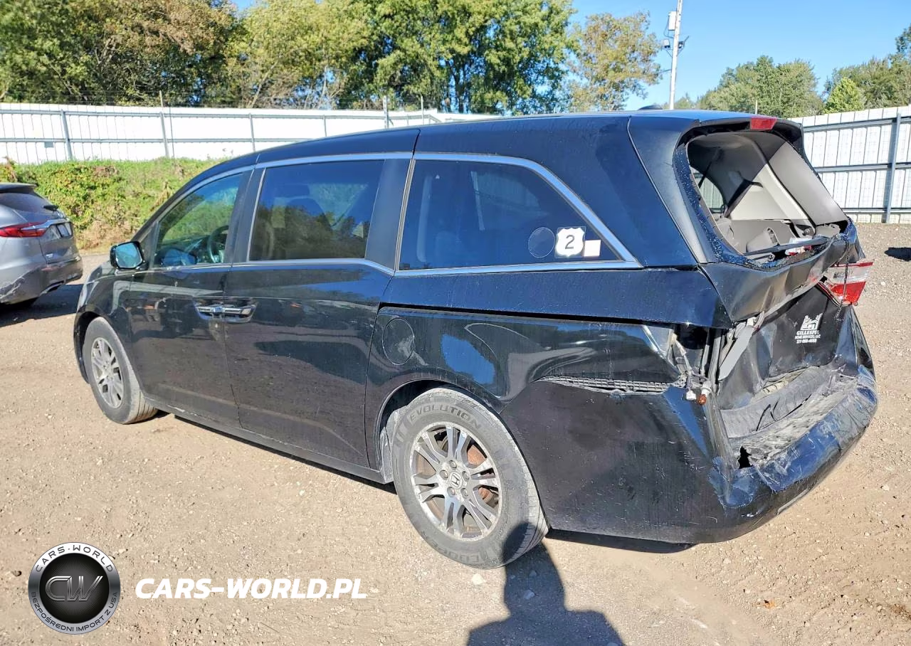 2011 Honda Odyssey Exl VIN:5FNRL5H64BB100336 - 2