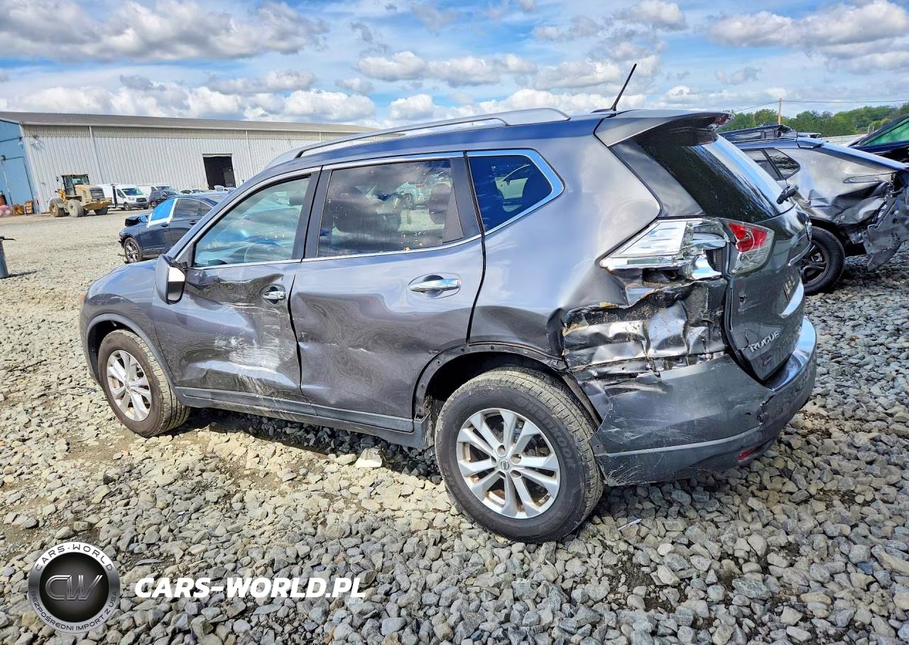 2015 Nissan Rogue Sv VIN:KNMAT2MV3FP538723 - 2
