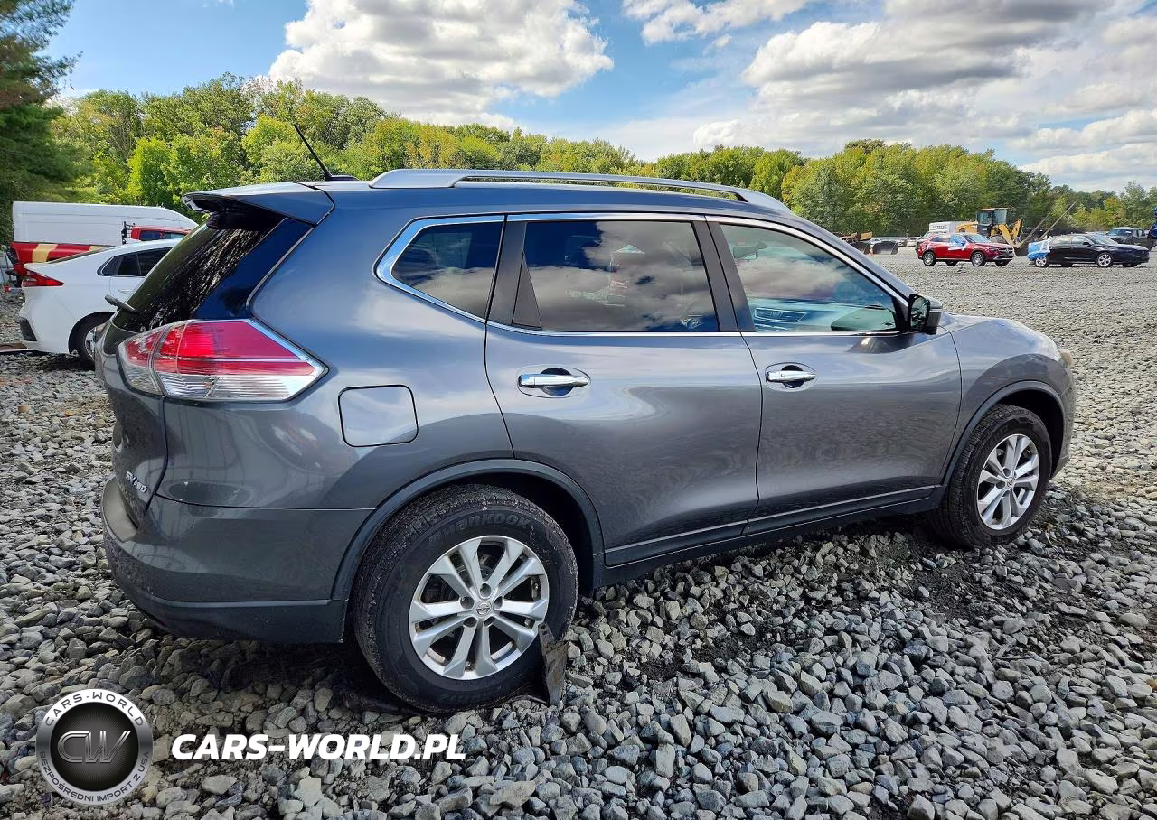 2015 Nissan Rogue Sv VIN:KNMAT2MV3FP538723 - 3