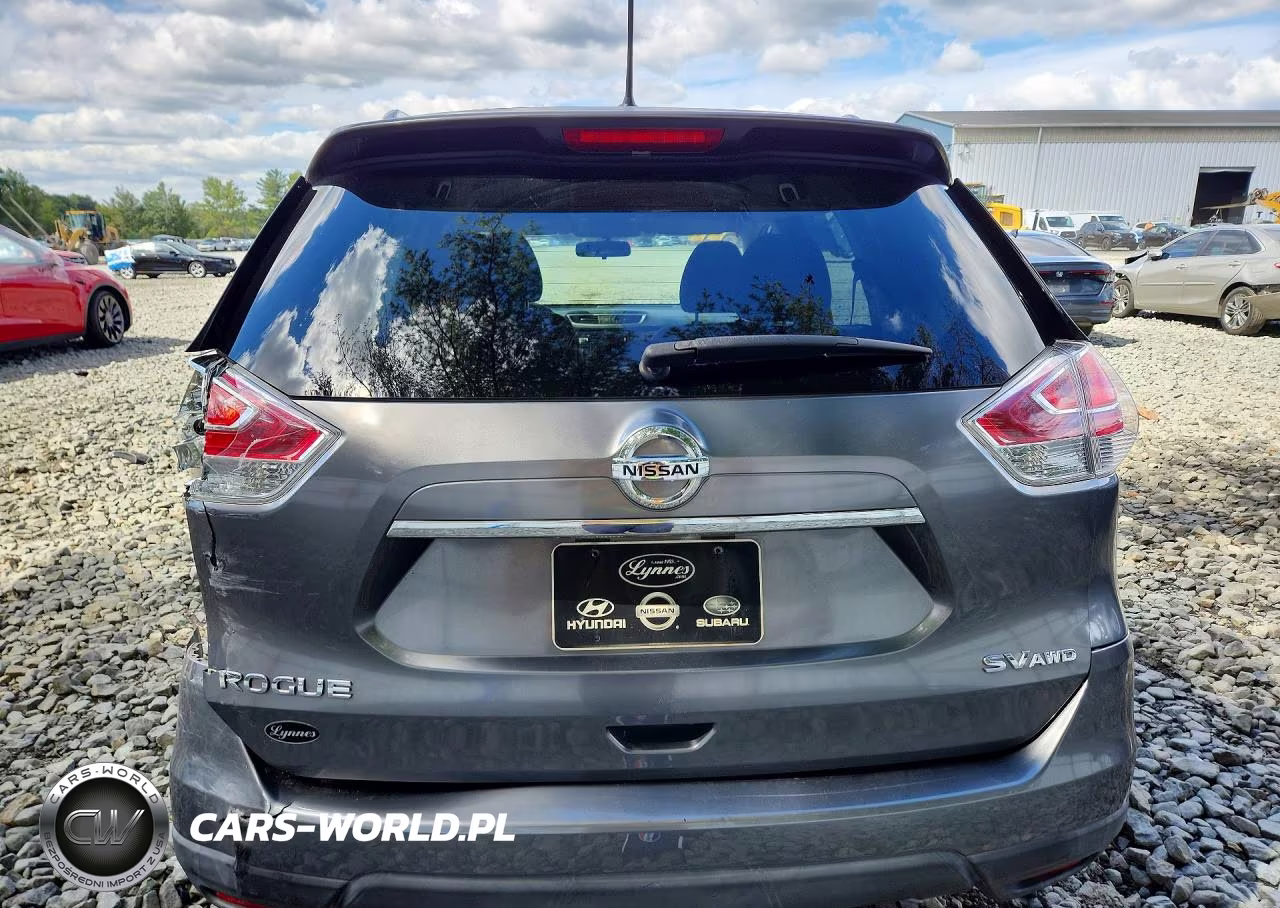2015 Nissan Rogue Sv VIN:KNMAT2MV3FP538723 - 6