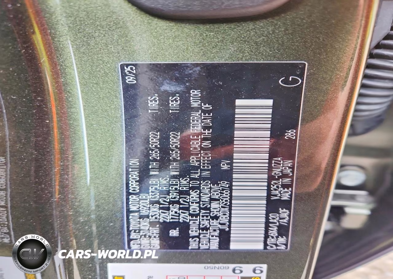 2025 Lexus Gx 550 Luxury+ VIN:JTJVBCDX7S5066749 - 13