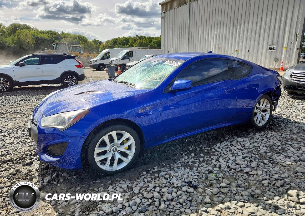 2013 Hyundai Genesis Coupe 2.0T VIN:KMHHT6KD9DU087646 - 1