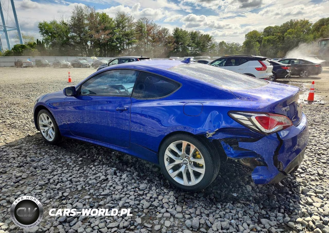 2013 Hyundai Genesis Coupe 2.0T VIN:KMHHT6KD9DU087646 - 2