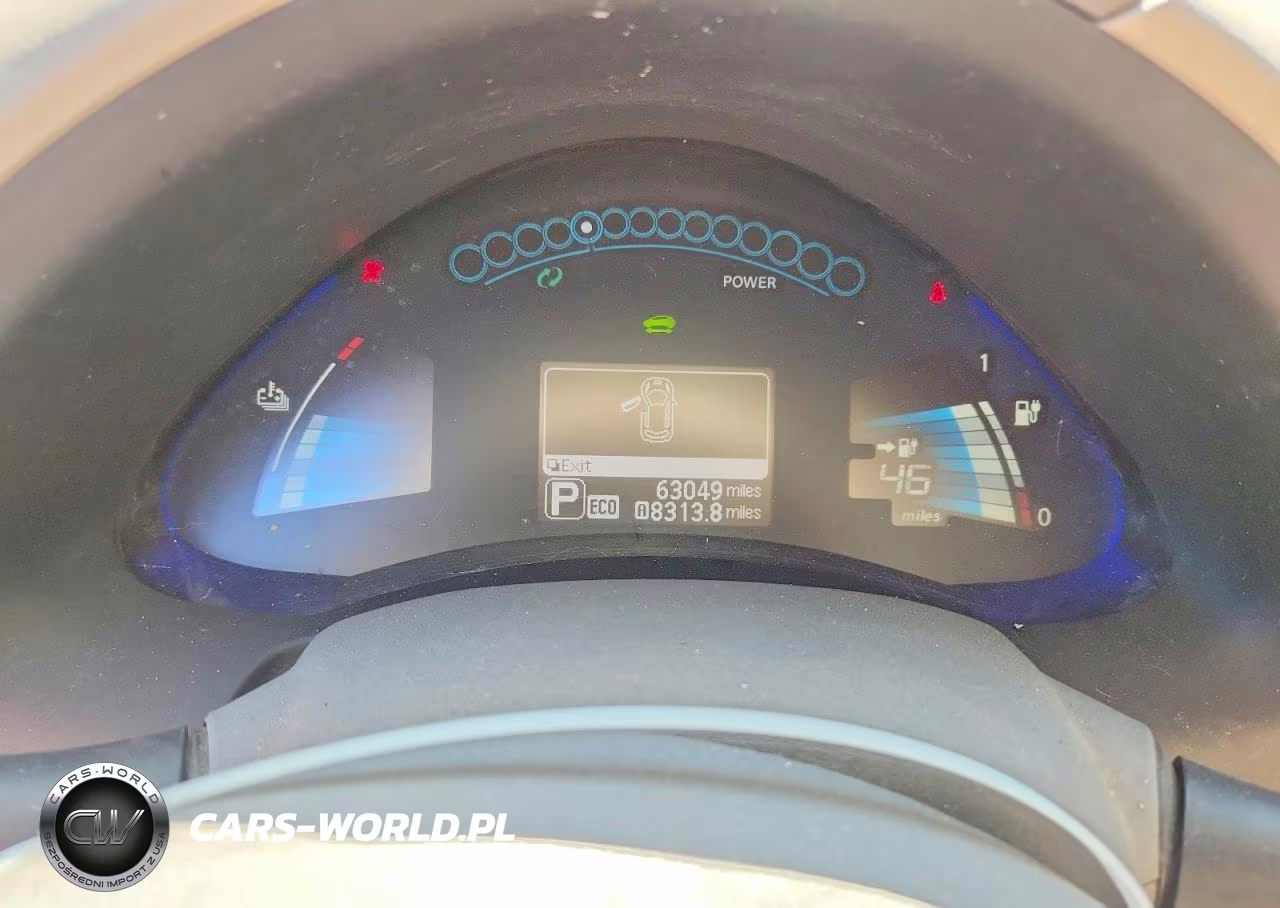 2015 Nissan Leaf S 4D Hatchback VIN:1N4AZ0CP9FC322507 - 9