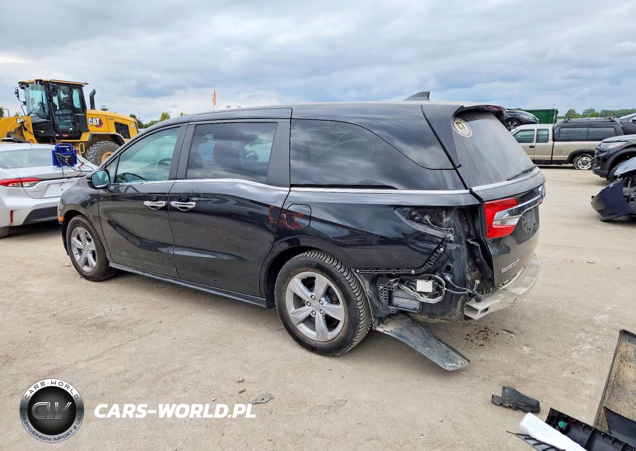 2019 Honda Odyssey Exl VIN:5FNRL6H79KB122637 - 2