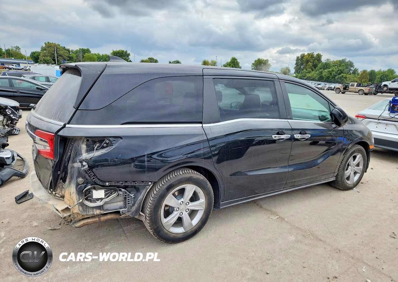 2019 Honda Odyssey Exl VIN:5FNRL6H79KB122637 - 3