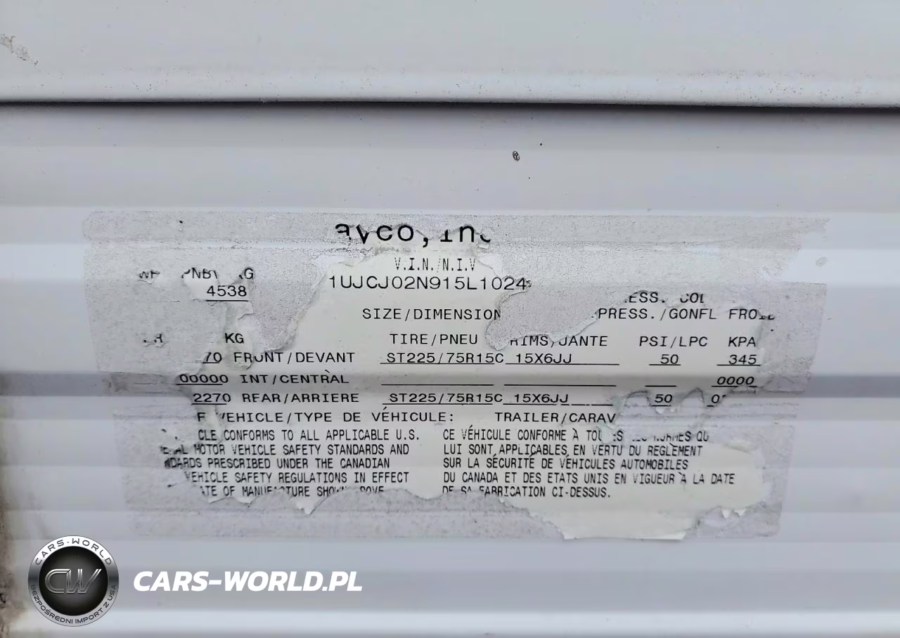 2001 Jayco Eagle Camper VIN:1UJCJ02N915L10249 - 10
